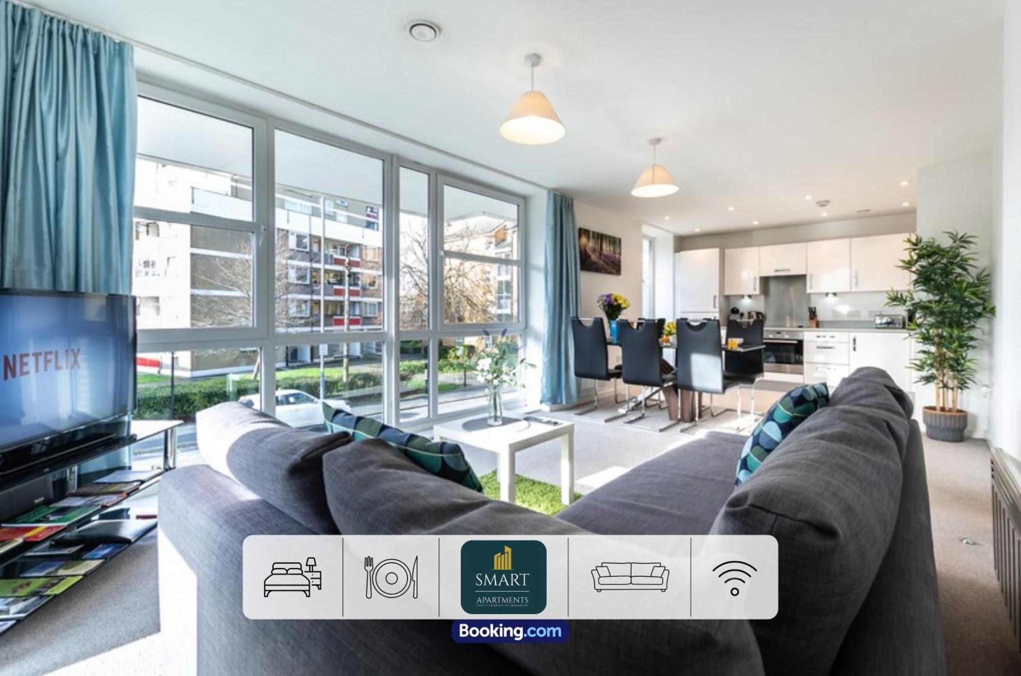 Spacious City Center Apartment By Smart Apartments Short Lets & Serviced Accommodation Apartment Southampton With Free Wifi 外观 照片
