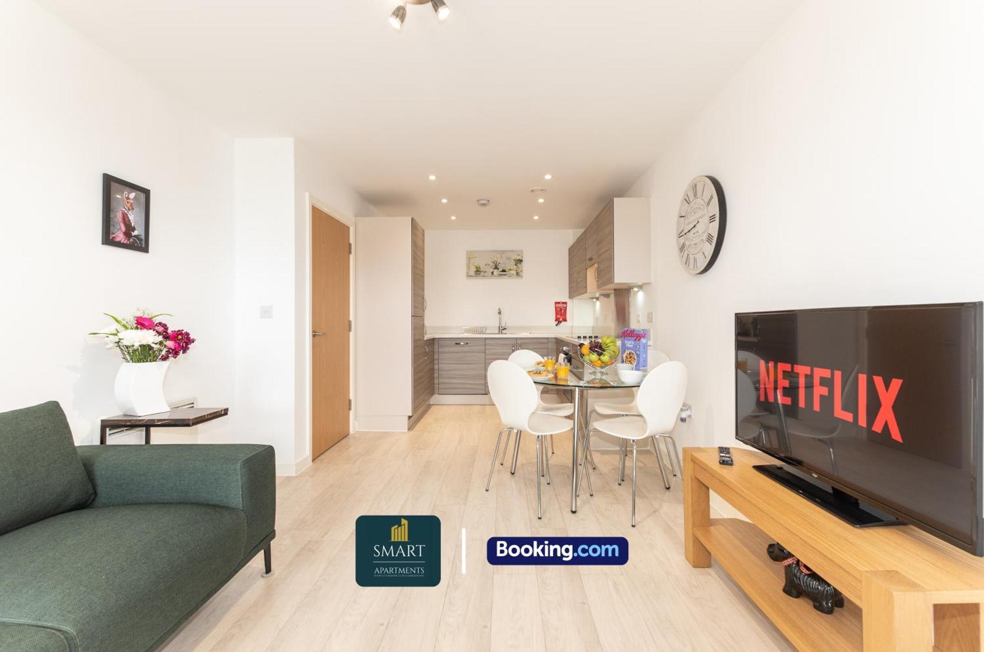 Spacious City Center Apartment By Smart Apartments Short Lets & Serviced Accommodation Apartment Southampton With Free Wifi 外观 照片