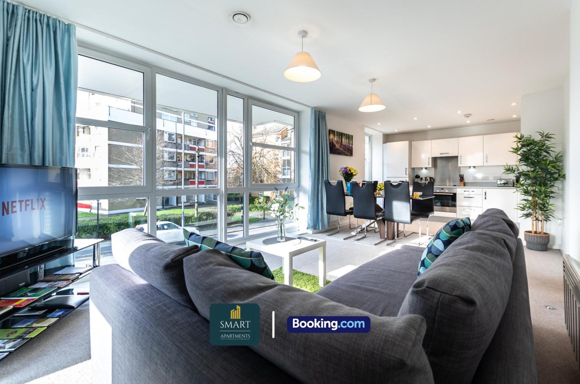 Spacious City Center Apartment By Smart Apartments Short Lets & Serviced Accommodation Apartment Southampton With Free Wifi 外观 照片