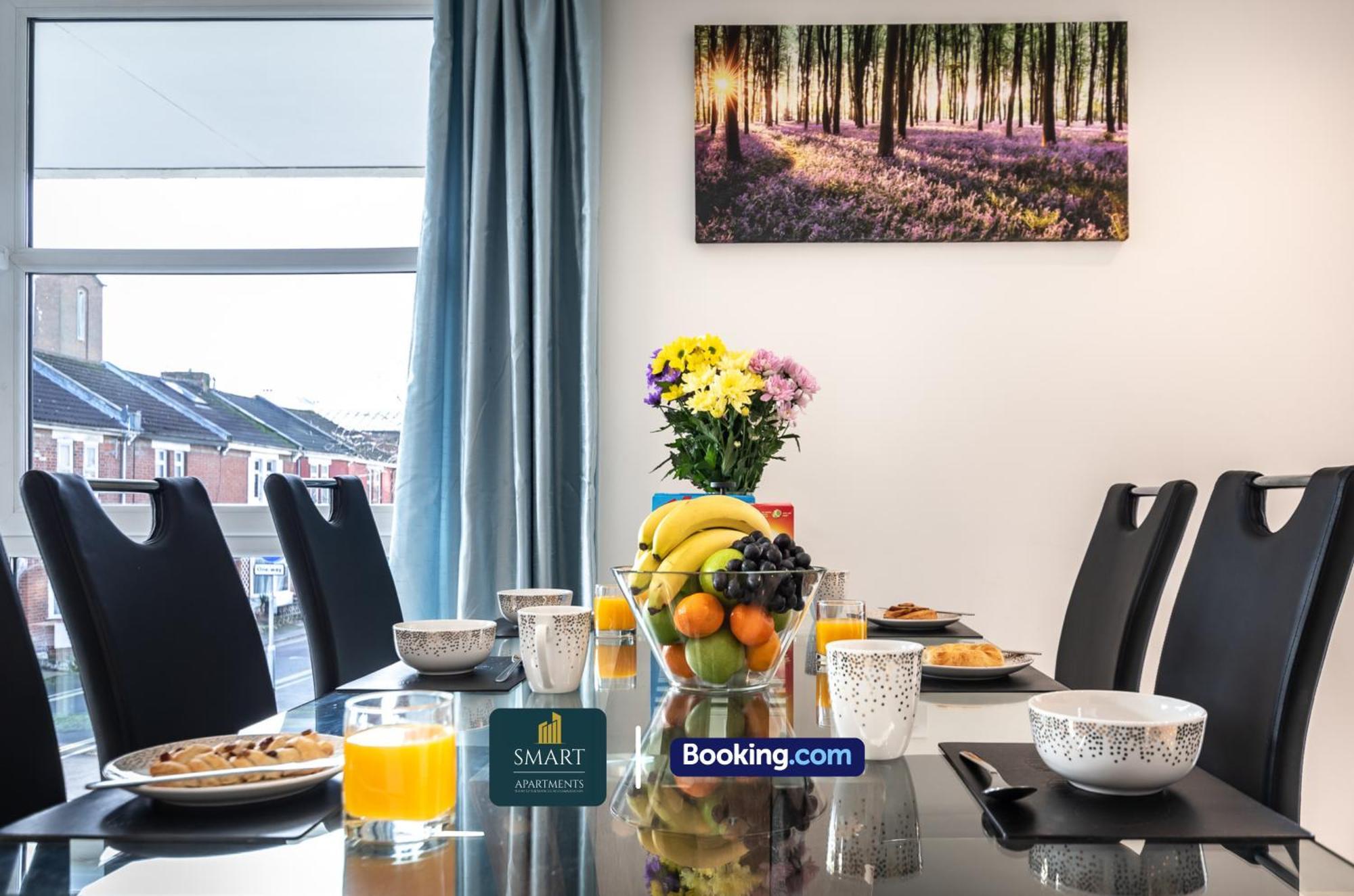 Spacious City Center Apartment By Smart Apartments Short Lets & Serviced Accommodation Apartment Southampton With Free Wifi 外观 照片