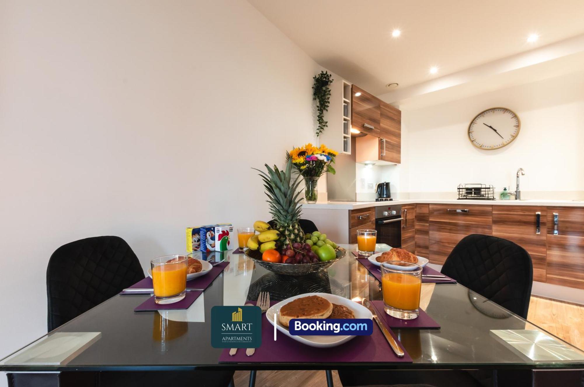 Spacious City Center Apartment By Smart Apartments Short Lets & Serviced Accommodation Apartment Southampton With Free Wifi 外观 照片