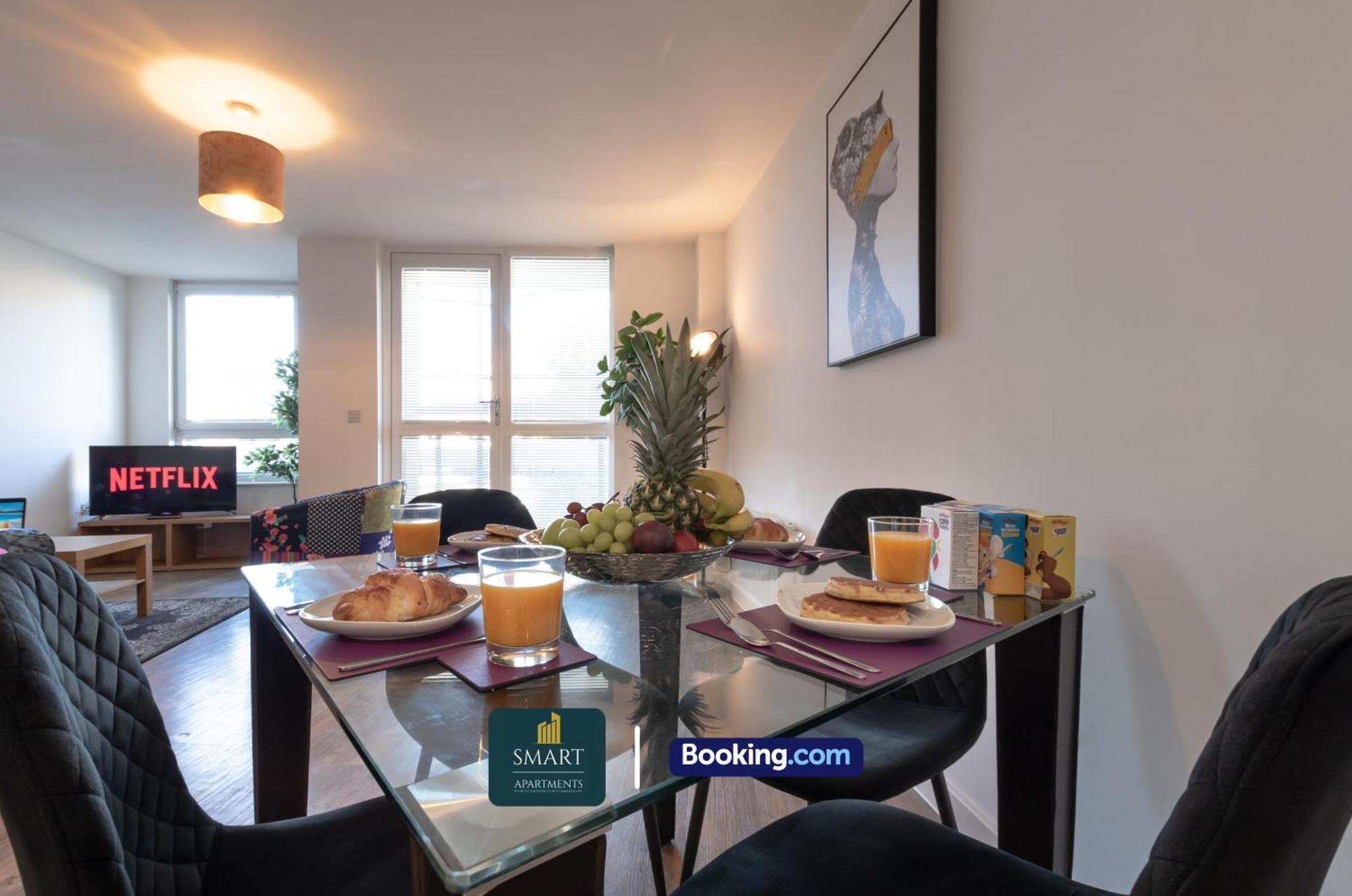 Spacious City Center Apartment By Smart Apartments Short Lets & Serviced Accommodation Apartment Southampton With Free Wifi 外观 照片